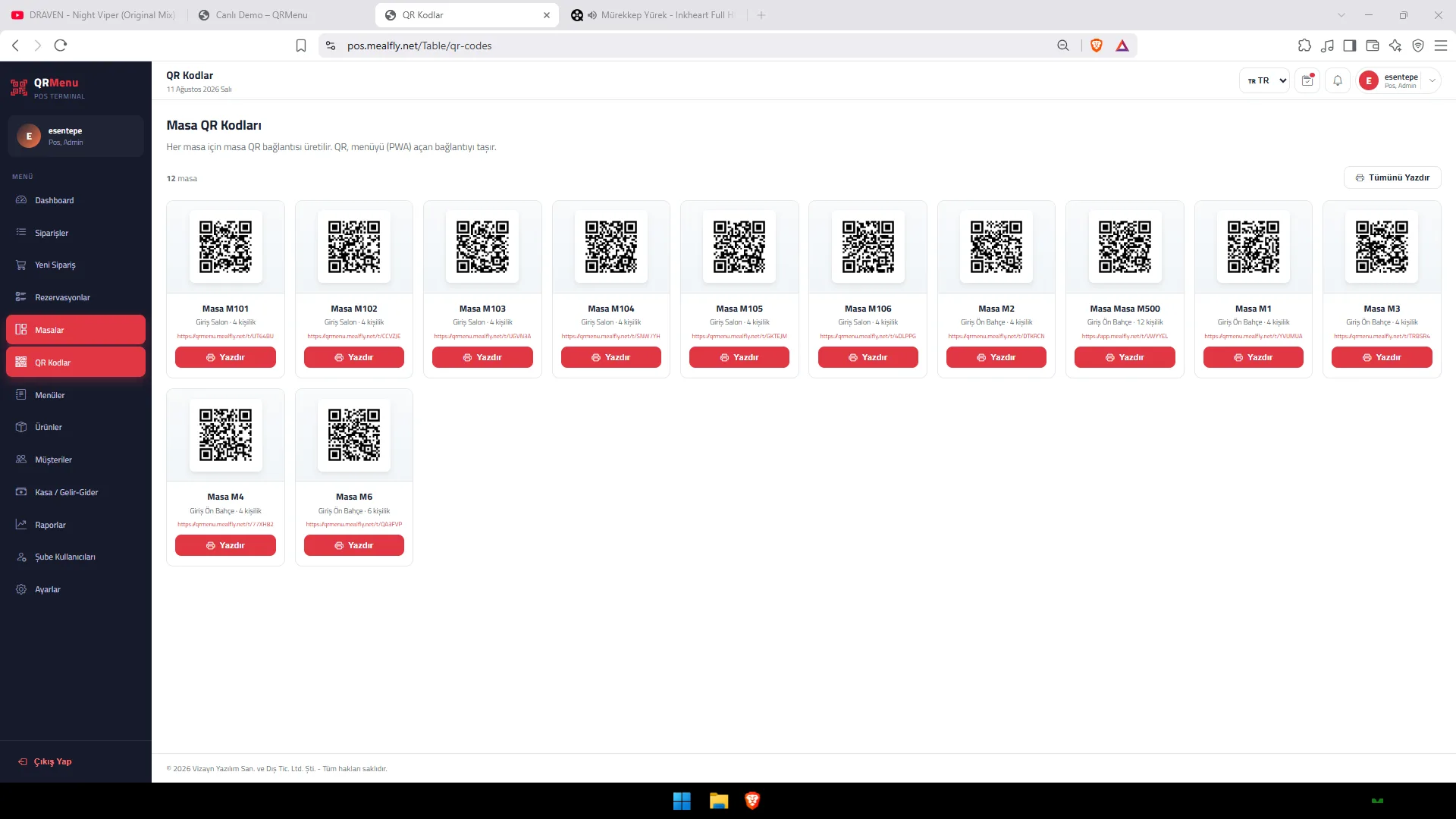QR Kod Olusturma